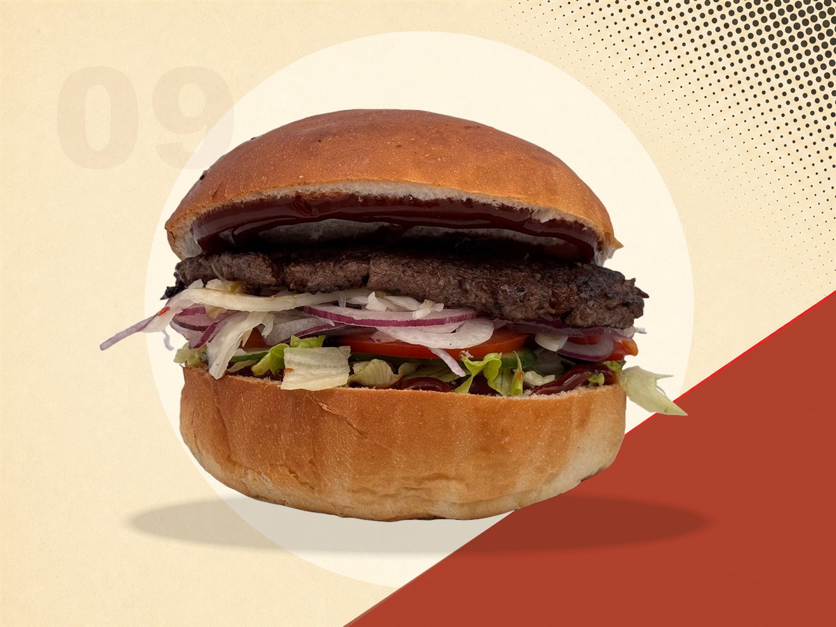 BBQ Burger – marhahúspogácsa, BBQ szósz